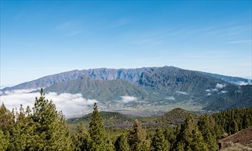 View of the Caldera de Taburiente