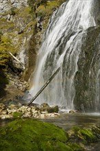 Waterfall in the Wasserlochklamm Gorge