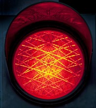 Red traffic light