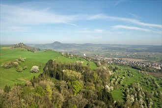 View from Mt Hohenkrahen across the Hegau landscape