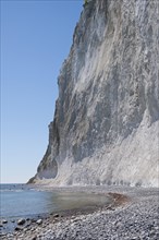 Chalk cliffs at the Baltic Sea