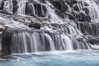 Hraunfossar waterfalls