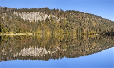 Lake Feldsee and Feldberg mountain