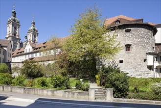 Monastery quarter with the Collegiate Church of St. Gallen
