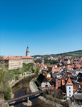 View of Cesky Krumlov Castle