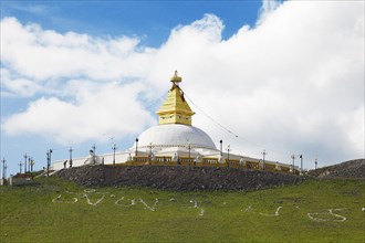 Stupa in Amarbayasgalant Monastery