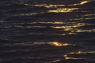 Evening light on the sea