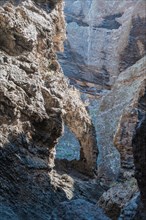 Rock arch in the Masca Gorge