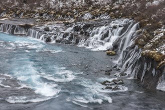 Hraunfossar waterfalls