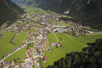 Townscape of Mayrhofen