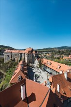 Castle courtyard