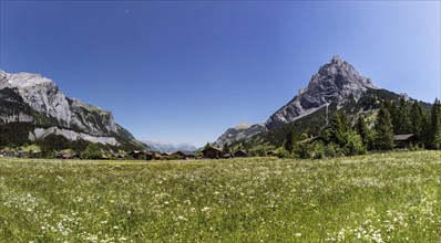 Panoramic view of Kandersteg