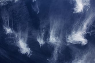 Streaks of clouds