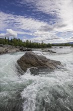 Rapids of the Kamajokk River