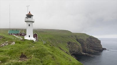 Lighthouse and cliffs