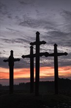 Plague crosses near Emmingen ab Eck