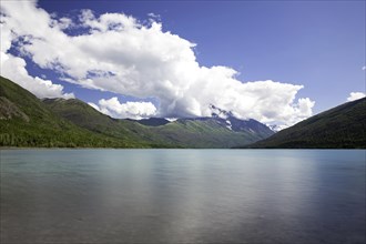 Eklutna Lake in the Chugach Mountains