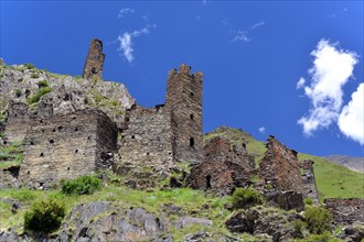 Ruins of the medieval defensive and residential towers