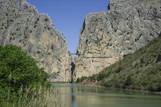 Rio Guadalhorce with Caminito del Rey via ferrata