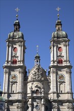 Towers of the Collegiate Church of St. Gallen