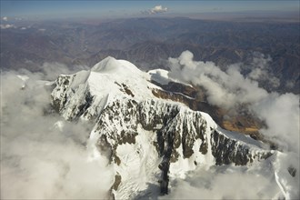 Peak of the Illimani Glacier