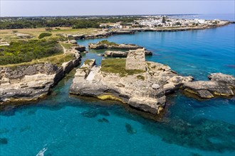 Tower and bay of Roca Vecchia