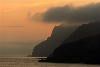 West coast in the evening light