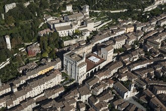 Historic town and town centre with Piazza Grande