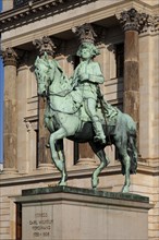 Duke Carl Wilhelm Ferdinand Monument in front of Braunschweig Castle