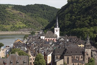 Townscape of St. Goar am Rhein