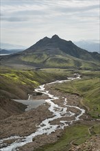Tofadindar Mountain with a wild river