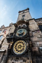 Prague astronomical clock or Prague orloj