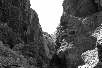 Cliff in the Masca Gorge