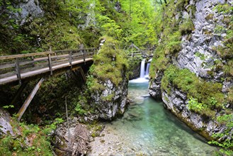 Boardwalk in Mendlingtal valley