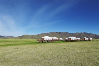 Yurt camp on wheels