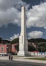 Marble Mussolini obelisk