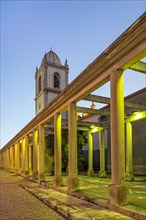 Cathedral of Aveiro or Church of St. Dominic at dusk