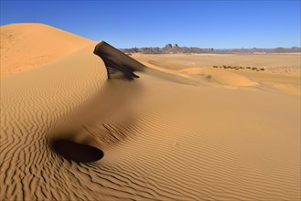 Sand dunes of Erg Essendilene or Erg Admer