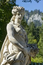 Decorative female statue
