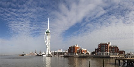 Panorama of Portsmouth Harbour from the Point