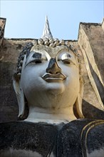 Head of the Buddha statue Phra Achana