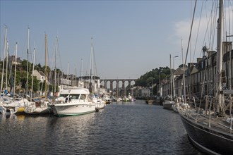 Boats on the Morlaix River