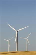 Windmills on a wind farm near Sanlucar de Barrameda