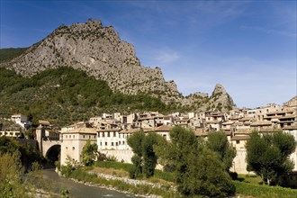 Townscape of Entrevaux