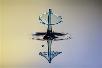 Three drops collide
