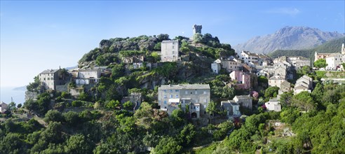 Village on the coast