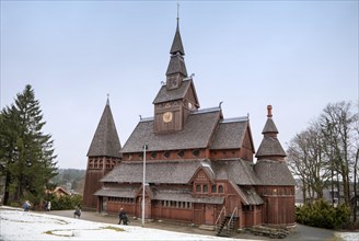 The Protestant Gustav Adolf Stave Church