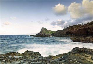 Coastline at Kahakuloa Bay