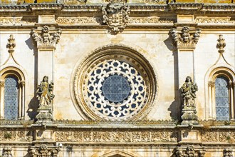 Facade of the Alcobaca Monastery