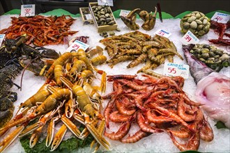 Seafood on the market